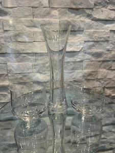 Gorgeous Rare WILLIAM YEOWARD Wisteria Fern Etched Crystal - Picture 1 of 17