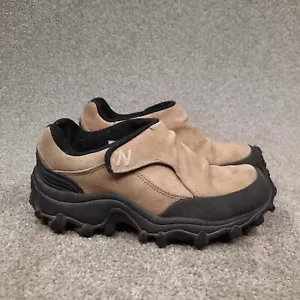 VINTAGE New Balance 8040 Womens Sneaker Shoes Size 6 B Tan Beige Black Strap - Picture 1 of 12