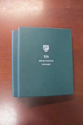 Original Jaguar XJ6 1990 Modelo Año Manual de Servicio Volumen 5 y 6 JJM 10 04 05/40 Foto 1 de 3
