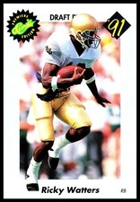 1991 Classic Draft Picks #42 Ricky Watters Near mint or better