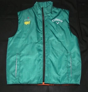 CALLAWAY MASTERS TOURNAMENT UNITED STATES MENS VEST JACKET GREEN XL - Picture 1 of 3