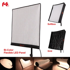 Falcon Eyes 150W Flexible LED Panel RX-24TDX LED Video Light with Softbox + Grid - Picture 1 of 12
