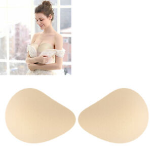 Removable Bra Pads Inserts Breathable Triangle Bra Breast Enhancer Cups Inserts