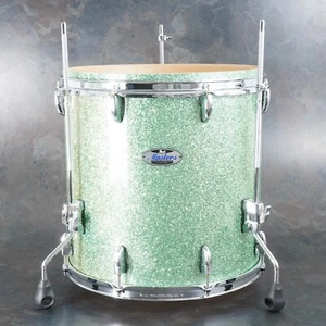 :Pearl Masters Maple Complete 16x16 Floor Tom Drum Shell - Absinthe Sparkle - Picture 1 of 4