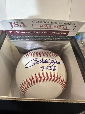 Pete Rose Autographed Baseball 4256 JSA Authentication - Image 1 of 2