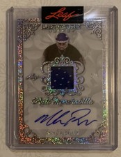 2023 Leaf Ultimate Hockey MIKE RICHTER Auto Memorabilia #2/4 New York Rangers