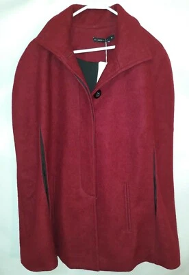 LIMITED EDITIONS CAPE BUTTONED COAT JACKET SIZE 8 US - Image 1 of 3