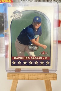 RARE 2002 FLEER KAZUHIRO SASAKI MARINERS * SP Short Print 193/200 Baseball Card