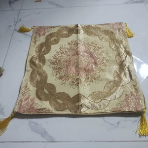 Square17" Chinese Lucky Trim Pattern BROCADE JACQUARD Cushion Cover/Pillow case - Picture 1 of 1