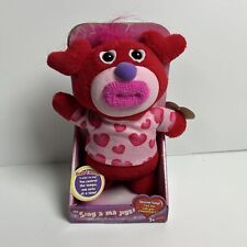 Sing A Ma Jigs Red Valentines Bear “Let Me Call You Sweetheart”