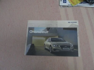 Hyundai Grandeur catalog brochure prospekt Ukraine - Picture 1 of 8
