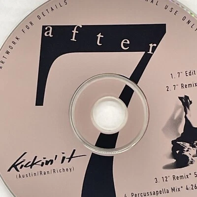 After 7-Kickin’ It (1992 Promo CD Single) Funk Soul Virgin Foto 1 de 4