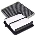 CARBONIZED Cabin + Engine Air filter For HONDA FIT 09-14 Fast Shipping Great Fit