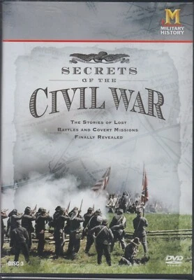 Secrets of the Civil War [DVD] - Most daring Mission  & april 1865 NEW - Image 1 of 2
