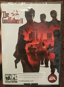 The Godfather II (PC Game, 2009) Electronic Arts EA Games ~ New & Sealed - Picture 1 of 2
