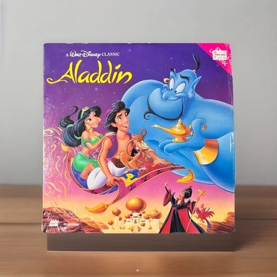 Walt Disney Classic ALADDIN Laserdisc Movie Disc - Image 1 of 3