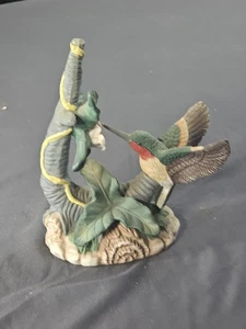 Figura Colibrí DE COLECCIÓN + PRECIOSA ~ RESINA - Imagen 1 de 7