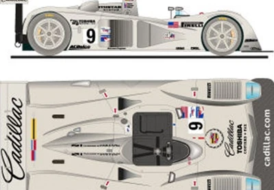 1:43 Bbr Cadillac Northstar Lmp 24H Dayton 2000 KIT PJ235 Modellino - Immagine 1 di 2