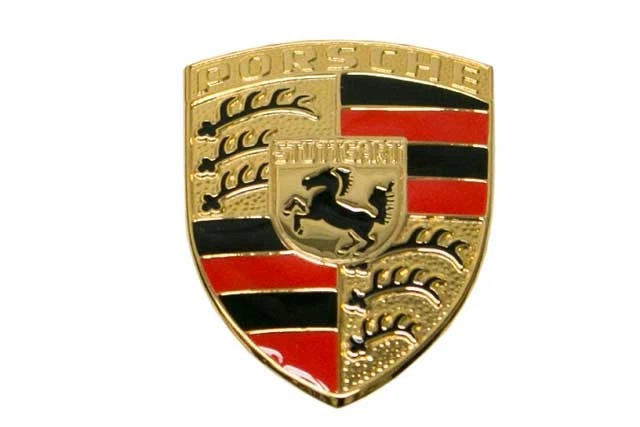 Porsche 356B 356C 356SC Hood Emblem (Hood Handle Crest) Genuine 64455921002 - Изображение 1 из 1