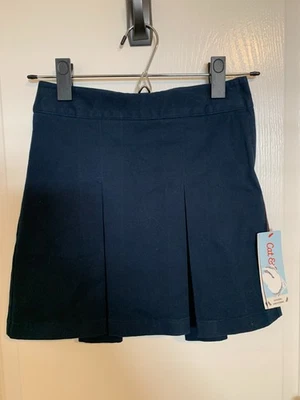Cat and Jack Girl's School Uniform, Pleated Navy Skort, Size 6, NWT - Image 1 of 4