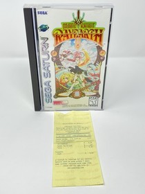 Magic Knight Rayearth Sega Saturn CIB Working Designs ORIGINAL RECEIPT REG CARD+