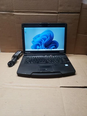 Panasonic Toughbook CF54 i5 6300U 8GB RAM 256GB SSD Win 10 Pro - Image 1 of 4
