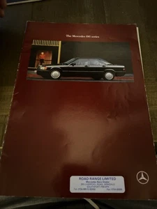 Mercedes 190 Sales Brochure 1991 - Picture 1 of 7