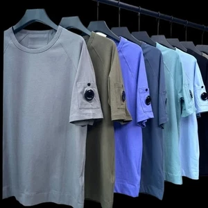 C. P Fashion Round Eyeglass Lens Men and Women Round Neck Casual T-shirt UK - Picture 1 of 18