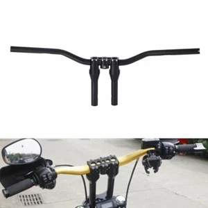 For Harley Dyna Softail Sportster Street Bob Club Style 1" Handlebar & Riser Kit - Picture 1 of 9