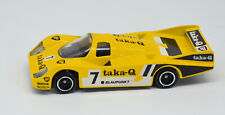 Corgi Porsche 956 Car 7 TAKA-Q BP Blaupunkt 1985 Yellow C-8