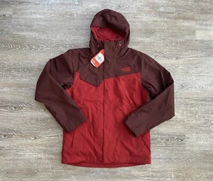 NEW $250 North Face Triclimate SKI Jacket Cardinal Red Beswall Dryvent Small Zip - Picture 1 of 13