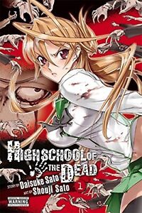 Highschool of the Dead Volume 1 Manga GN Daisuke Sato Shouji Sato New Mint