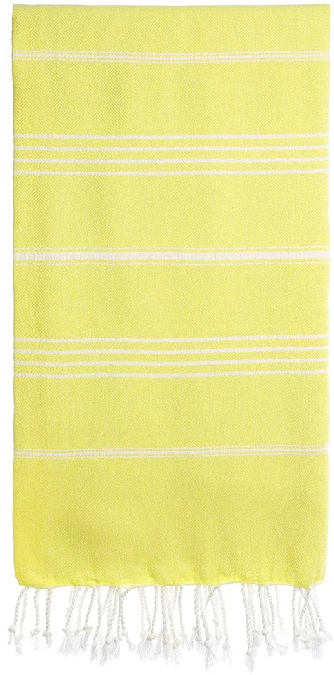 Toallas de playa, toalla de playa turca 39 x 70 - liviana de secado rápido sin arena  Foto 1 de 4