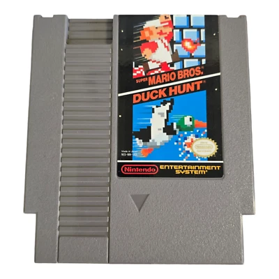 Super Mario Bros/ Duck Hunt (Nintendo Entertainment System, NES, 1988) 11-7 - Image 1 of 4