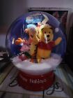 Vintage Disney Winnie The Pooh Large Electric Snow Globe Tested And Working 