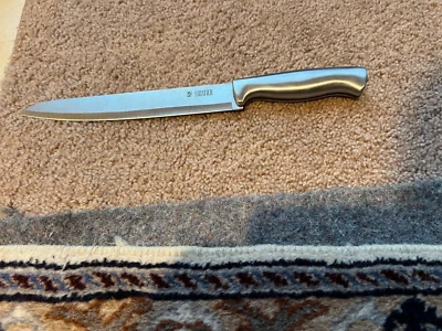 Cuchillo para tallar/rebanar Sabatier hoja de acero inoxidable de 8" Foto 1 de 4