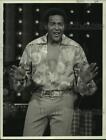 1974 Press Photo Chubby Checker hosts "The Midnight Special" salute to the 50's