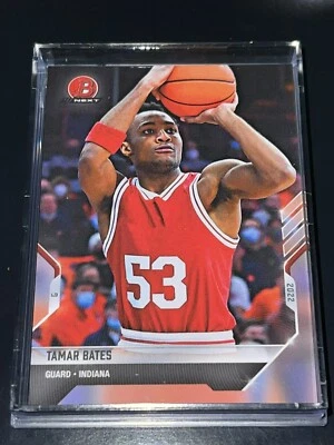 Tamar Bates 2022 Bowman Next Basketball #12 Indiana Hoosiers In Hand - Image 1 of 4