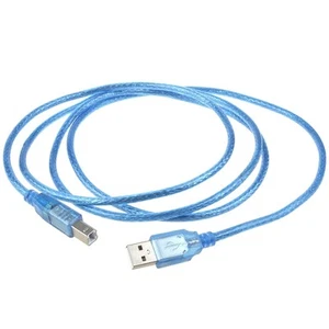 Cable de impresora USB 2.0 de 6 ft cable de plomo para HP Deskjet 3070A 3510 3511 3512 3520 - Imagen 1 de 5