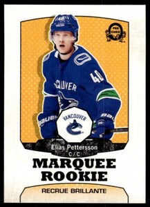 2018-19 Upper Deck O-Pee-Chee Updates Silver Elias Pettersson Vancouver Canucks