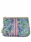 Lilly Pulitzer Thompson Pouch Cosmetic Bag  Isle Lil Earned Stripes Multicolored