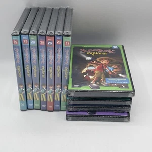 Superbook Explorer DVD Set of 12 Animated Bible Stories - educational video - Picture 1 of 4