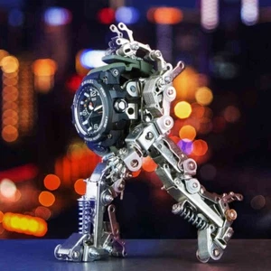 Time Machine 435 piezas Soporte Reloj Cyberpunk Estilo Mecha Metal Modelo Kit Presente - Imagen 1 de 1