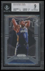 2019-20 Panini Prizm #248 Zion Williamson BGS 9 - Picture 1 of 2