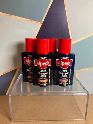 (4) Alpecin After Shampoo recargador líquido para cabello cuero cabelludo tónico cafeína Foto 1 de 3