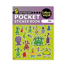 Dzieci Dzieci Kieszonkowe naklejki Książka 64 do zbierania Dekoracja Książki Folder Lunchbox
