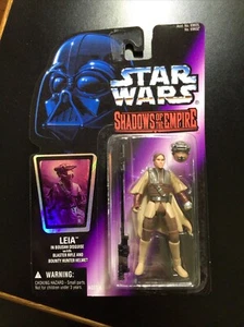 Figura de acción Leia Sombras del Imperio Star Wars 1996 de colección nueva en paquete - Imagen 1 de 4
