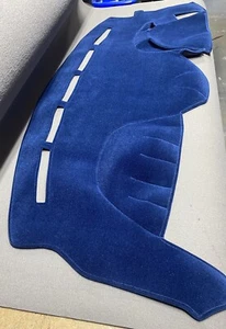 1991-1992-1993-1994-1995-1996-1997 Toyota Previa Dash Cubierta de tablero terciopelo azul marino - Imagen 1 de 7
