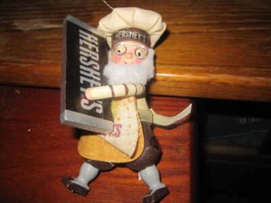 Kurt Alder Hershey's Vintage Weihnachten Halten Hershey Bar Bäcker Ornament EUC - Bild 1 von 5