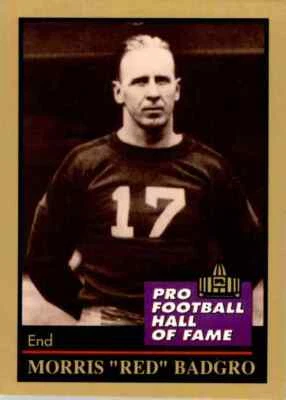 1991 Hall of Fame GOLD #5 Red Badgro HOF RARE New York Giants / USC Trojans  - Image 1 of 3